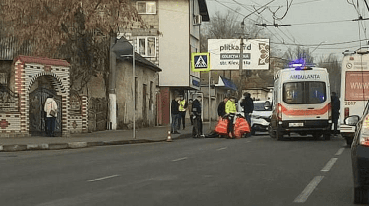 O tânără din Bălți a fost tamponată pe trecerea de pietoni. Cine se afla la volan