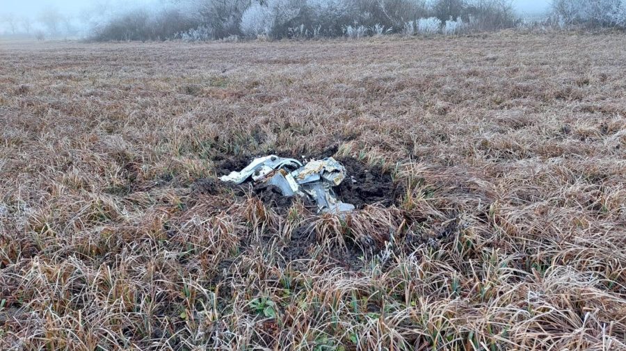 ULTIMA ORĂ! Resturi de rachetă au fost descoperite astăzi în raionul Briceni