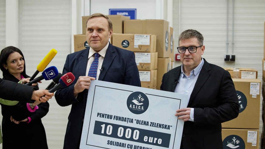 FOTO, VIDEO Asociația A.S.I.C.S. a transmis un nou lot de produse farmaceutice spitalelor din Ucraina