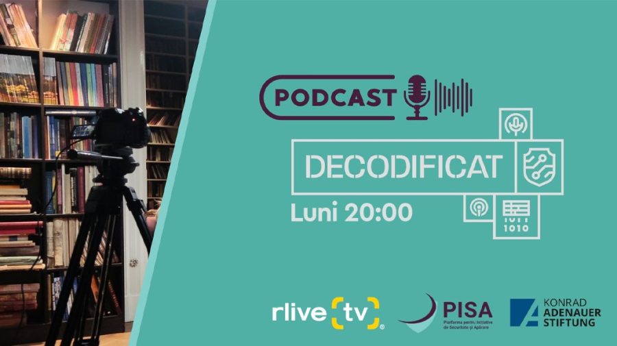 O nouă emisiune la RLIVE TV! Urmăriți „Decodificat” – primul podcast din Moldova despre securitate și apărare