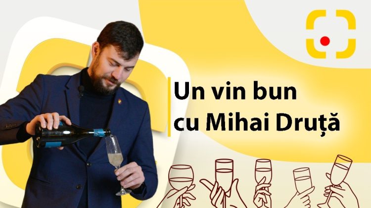VIDEO Un vin bun cu Mihai Druță: Vin spumant Rădăcini Metier Brut Natur
