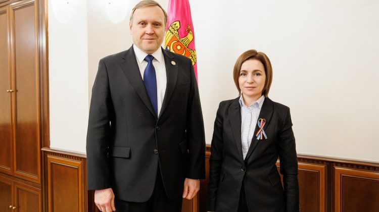 La un an de război, Maia Sandu discută cu ambasadorul Ucrainei: Continuăm să fim alături
