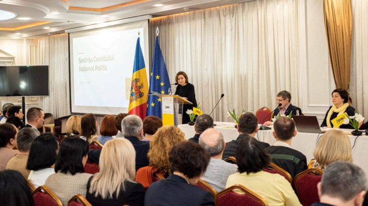 STOP CADRU Maia Sandu – prezentă la întrunire politică. A dat-o de gol Natalia Gavrilița