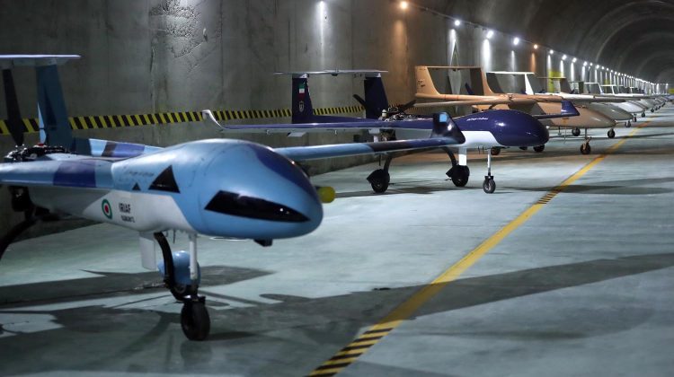 Baza subterană secretă pentru avioane de vânătoare a Iranului a fost geolocalizată de utilizatorii de internet