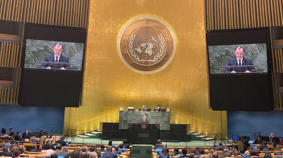 La un an de război, Chișinăul reiterează solidaritatea pentru Ucraina. Diplomații noștri vorbesc la ONU despre pace