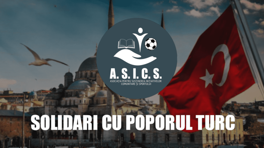 Asociația A.S.I.C.S. a donat un milion de lei pentru a ajuta poporul turc după seismele devastatoare