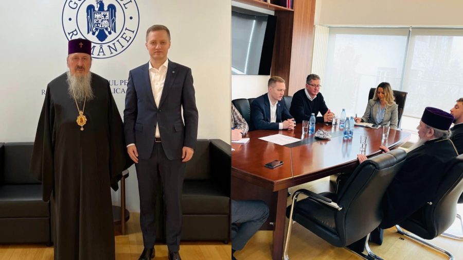 Mitropolia Basarabiei, susținută de Departamentul pentru Relația cu Moldova. Adrian Dupu, de vorbă cu părintele Petru