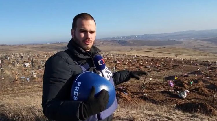 VIDEO O echipă de jurnaliști cehi a fost atacată de ruși, lângă Bahmut