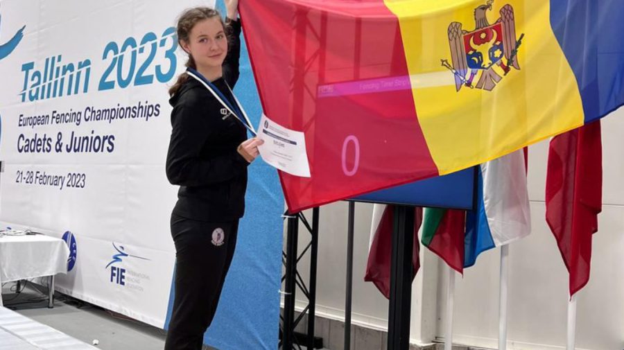 O nouă victorie pentru moldoveni! Uliana-Dumitrița Josan a luat bronzul la Campionatul European Under 17 de scrimă