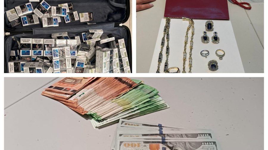 Bijuterii Cartier, euro, dolari și țigări cu duiumul! Sunt doar câteva lucruri nedeclarate de moldoveni la vamă