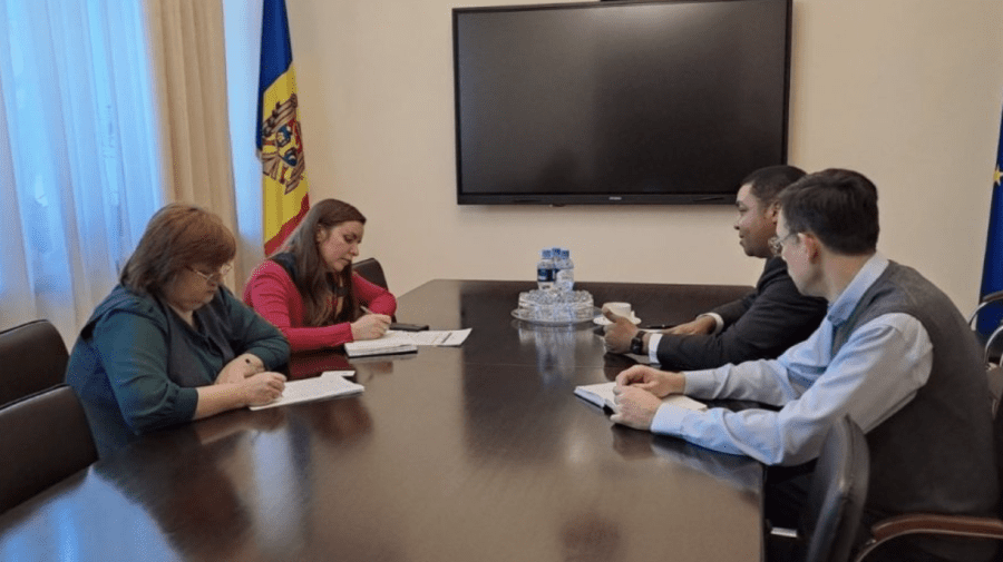 Ministra Finanțelor s-a întâlnit cu reprezentantul permanent al FMI în Moldova. Despre ce au discutat