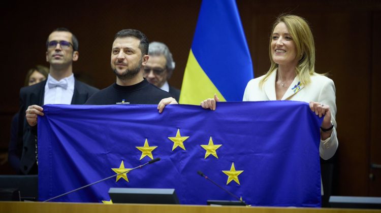 Zelenski consideră că 2023 este momentul începerii negocierilor: Ucraina este cea care a unit UE mai mult ca niciodată