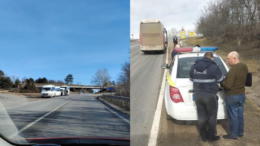 Transportatori din țară, împiedicați să aducă oameni la Chișinău pentru mitingul din Centru