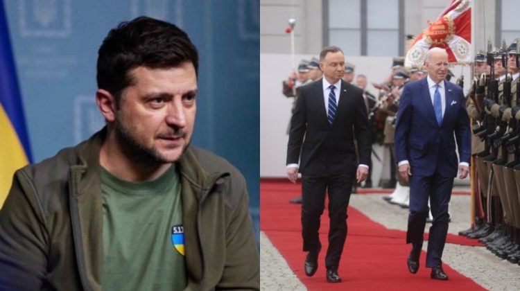 Se răcesc relațiile văzând cu ochii… Biden ar putea veni în Polonia, dar Zelenski NU a fost invitat