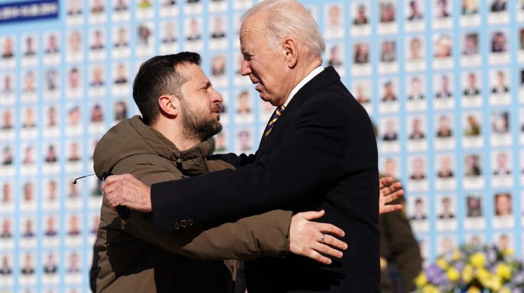 Cum a ajuns Joe Biden la Kiev, în secret? Trenul președintelui american a călătorit pe întuneric
