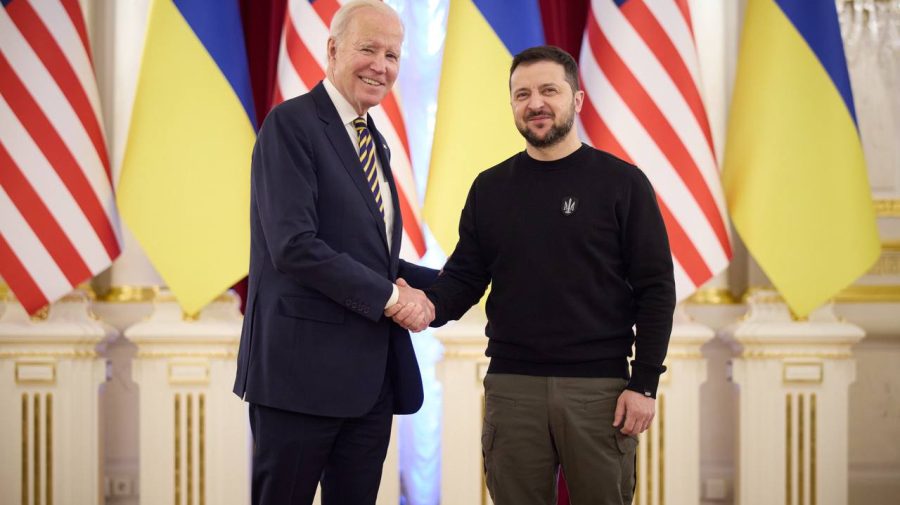VIDEO Sfidarea rușilor sau asigurarea Kievului? Sirenele răsună în Ucraina în timpul vizitei lui Biden