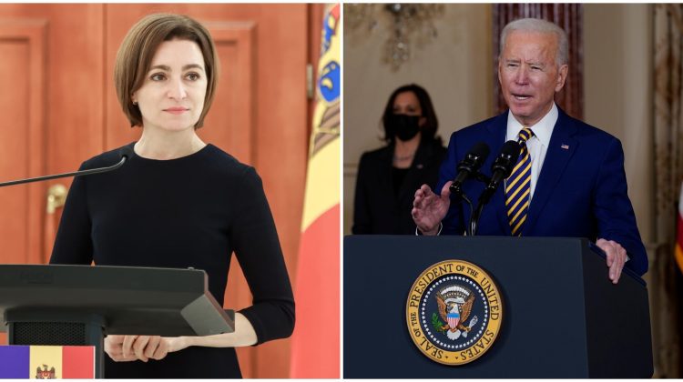 Președintele Republicii Moldova, Maia Sandu, a avut o întrevedere cu președintele SUA, Joe Biden, în Polonia