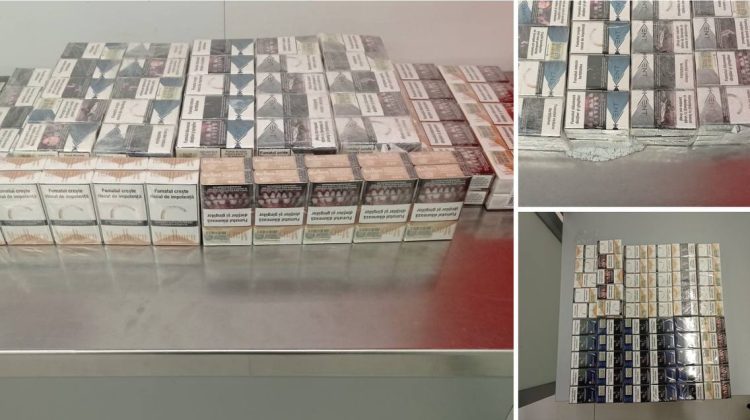 FOTO Două persoane și-au ticsit valizele cu țigări și au încercat să plece din Moldova. Unde urmau să ajungă