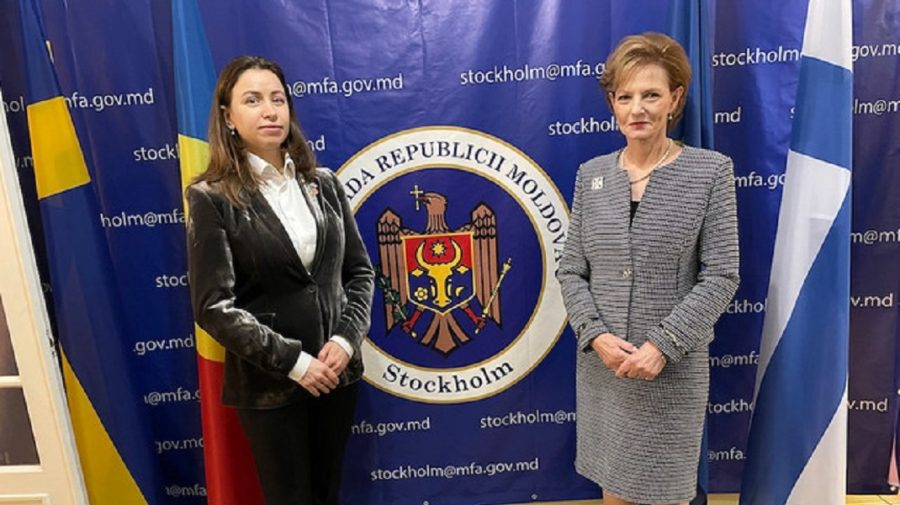 Majestatea Sa Margareta s-a întâlnit la Stockholm cu ambasadoarea Republicii Moldova în Suedia Liliana Guțan