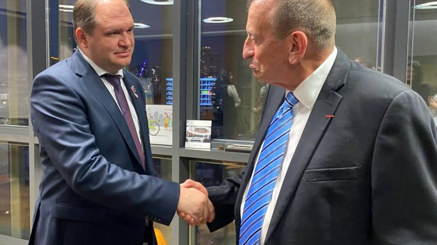 FOTO „Putem învăța și prelua cele mai bune și moderne practici”. Ion Ceban s-a întâlnit cu primarul orașului Tel Aviv