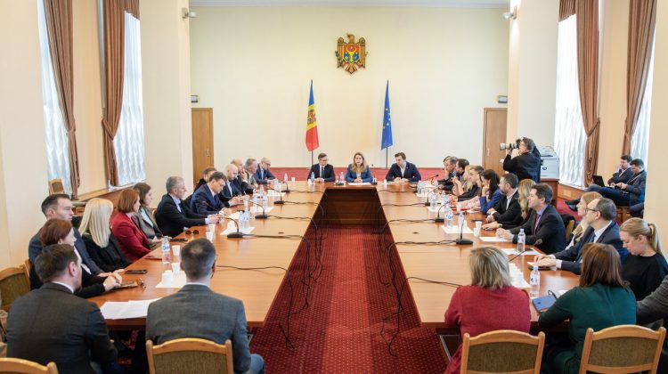 FOTO Dorin Recean s-a întâlnit cu reprezentanții Asociației Businessului European. Despre ce au discutat