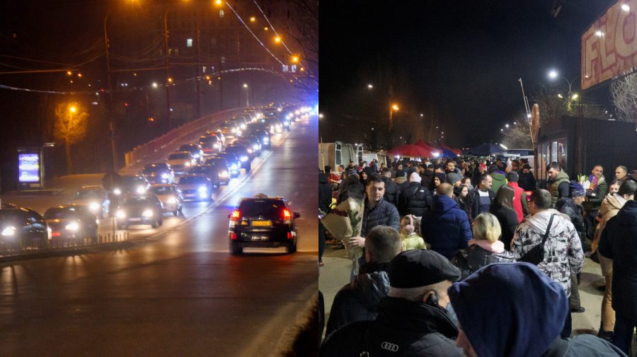 FOTO Ambuteiaje, brațe de flori și îmbulzeală. Cum s-au pregătit moldovenii de 8 martie?
