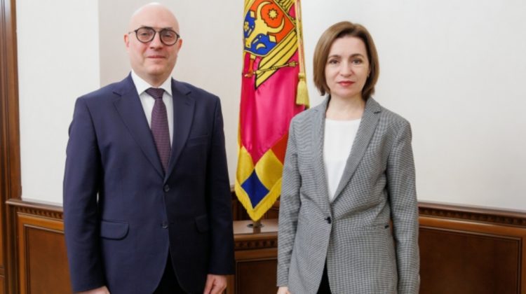Sandu, la discuții cu ambasadorul polonez. Președinția: „În contextul vizitei recente la Varșovia”