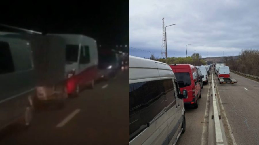 VIDEO Șoferii se plâng pe rândurile de la Albița: „Am stat în vamă 12 ore”