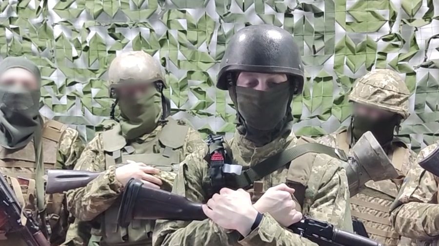 VIDEO cu militari care se prezintă „patrioți ucraineni” și amenință Moldova: Vor juca în fața lui Putin
