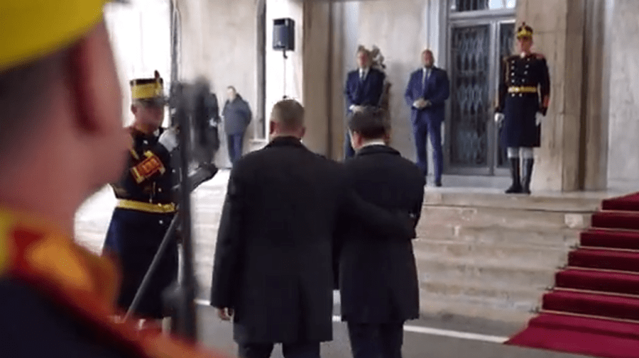 VIDEO no comment cu Recean și (ne)regulile de protocol. Și în această situație România îndrumă Republica Moldova