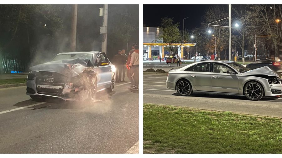 VIDEO Automobile de lux – avariate pe bulevardul Dacia. Ce spune poliția