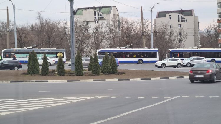 Accident rutier în zona Circului. A fost implicat un BMW