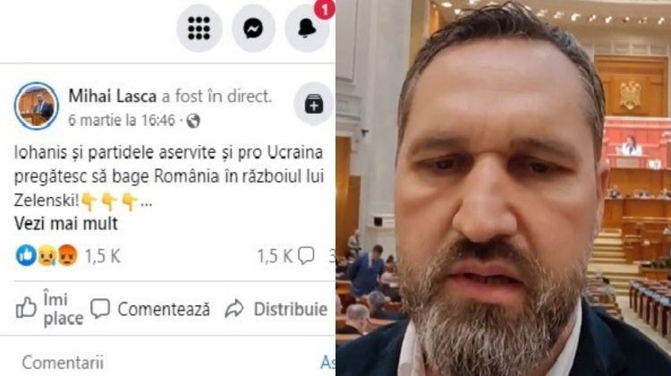 VIDEO „România se pregătește să intre în război” – minciuna lansată de un deputat ex-AUR chiar din Parlament