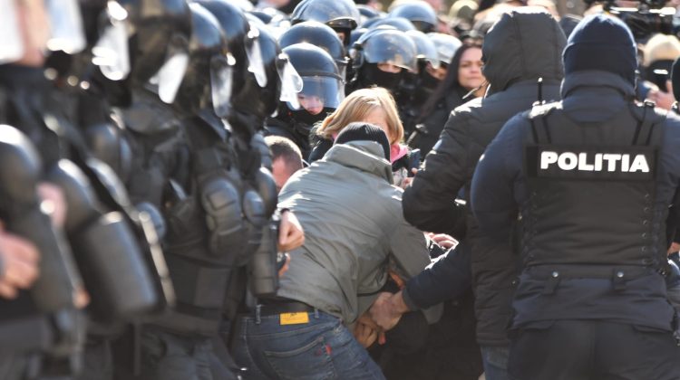 VIDEO Poliția, despre protestul de ieri: Atât organizatorii, cât și participanții au admis mai multe ilegalități