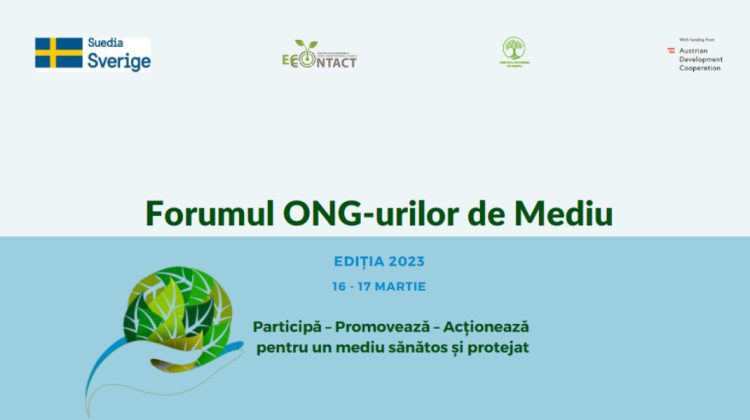 Împreună pentru un mediu sănătos și protejat: La Chișinău va avea loc Forumul ONG-urilor de mediu 2023