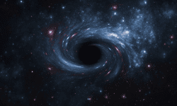 O gaură neagră de 33 de miliarde de ori mai mare decât masa Soarelui, descoperită de astronomi