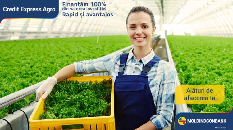 Moldindconbank oferă finanțare avantajoasă și accesibilă pentru afaceri agricole de succes