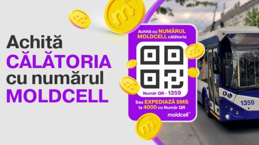 FOTO Moldcell contribuie la diversificarea și digitalizarea modalităților de plată în transportul public din Chișinău