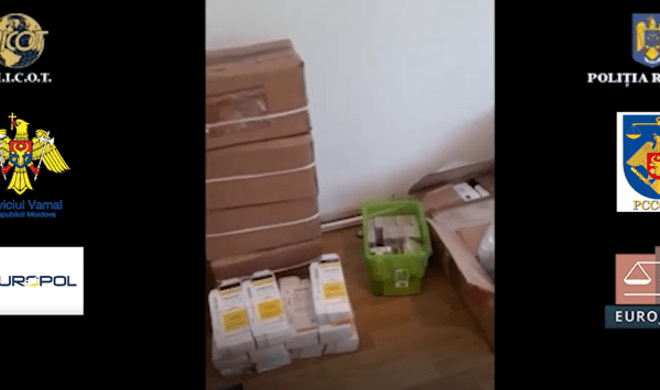 VIDEO Percheziții în Moldova și în România, într-un dosar de contrabandă cu substanțe anabolizante și spălare de bani