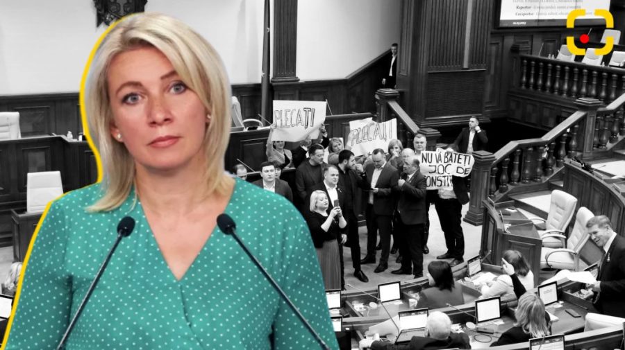 Zaharova, reacționând la Declarația despre război și la modificarea privind limba română, ne amenință cu Transnistria