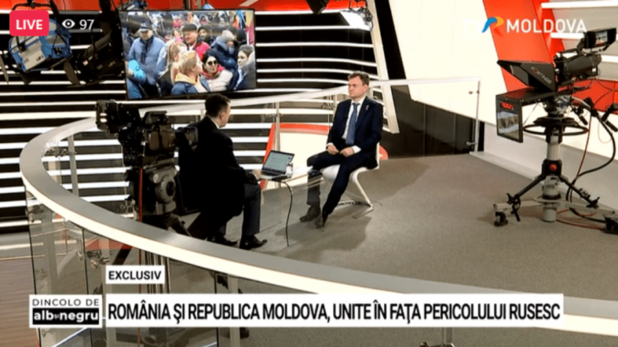VIDEO Presa română a reușit să obțină o reacție detaliată de la Dorin Recean despre protestele organizate de ȘOR