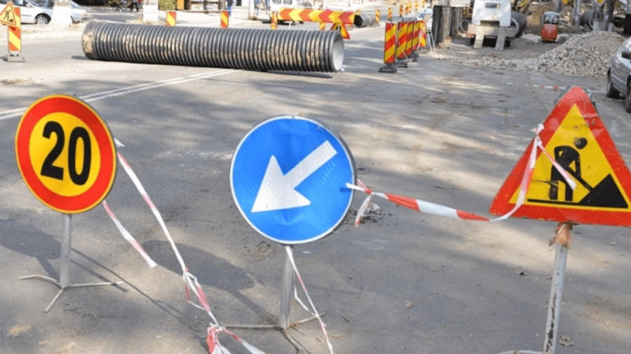 Atenție, șoferi! Circulație sistată pe câteva străzi din centrul Capitalei