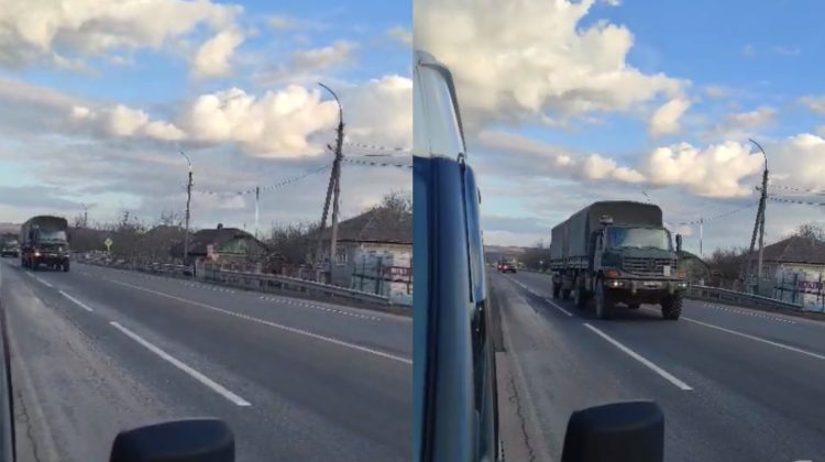 Stop fals! Un VIDEO cu vehicule militare pe drumurile naționale bagă spaima-n moldoveni. Ministerul Apărării explică