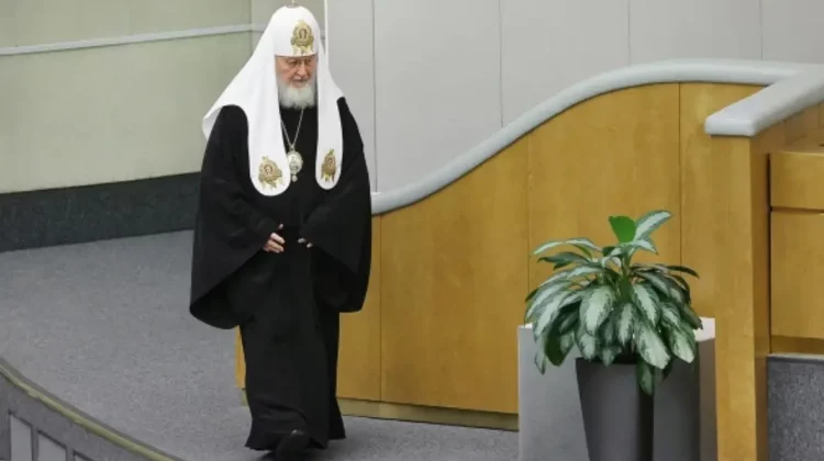 Primul rus care a fost inclus pe lista națională de sancțiuni a Cehiei este Patriarhul Kirill