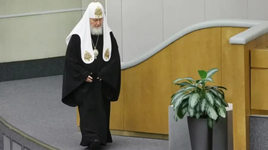 Primul rus care a fost inclus pe lista națională de sancțiuni a Cehiei este Patriarhul Kirill