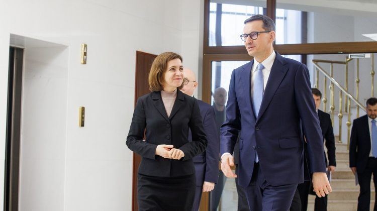 Sandu, la întrevederea cu Morawiecki: Polonia este al doilea cel mai mare importator de vinuri moldovenești din UE