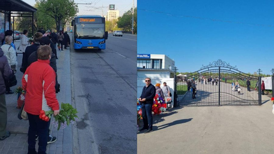 Paștele Blajinilor 2023: Câte persoane au beneficiat de transport gratuit în Chișinău