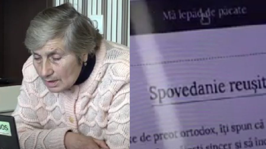 VIDEO ”Mă lepăd de păcate” la un click distanță. Moldovenii ”ard pe rug” prima biserică virtuală apărută în România