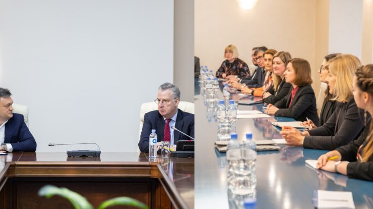 Reprezentanții Parteneriatului Estic, la discuții cu Sandu și Recean: Prezența noastră în Moldova – semn de susținere