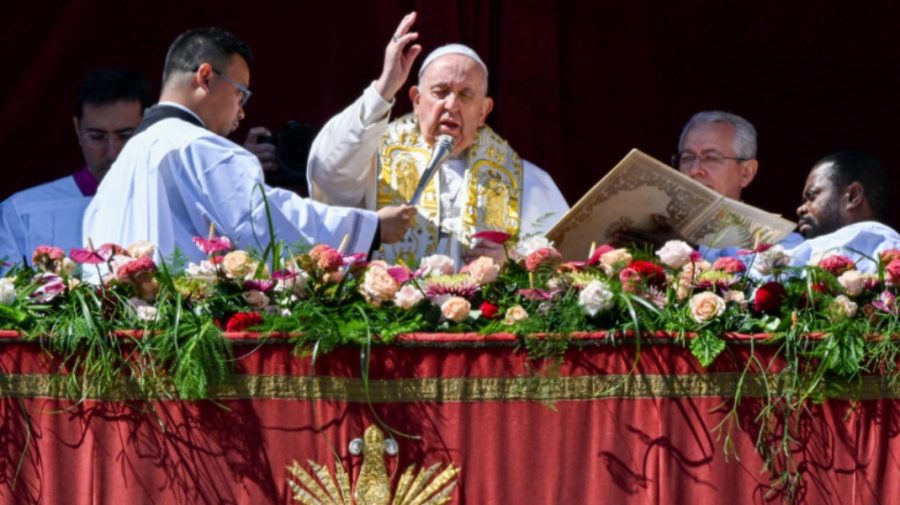 VIDEO Papa Francisc și-a îndreptat mesajul cu ocazia Paștelui catolic către Ucraina, Rusia, Israel și Palestina